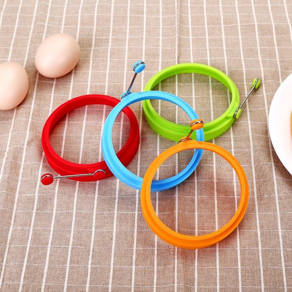 Nonstick Silicone Egg & Pancakes Molds - 4 pcs - Picture 7 of 16